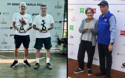 Brasileiros se destacam no primeiro semestre no ranking top 10 no circuito ITF Seniors