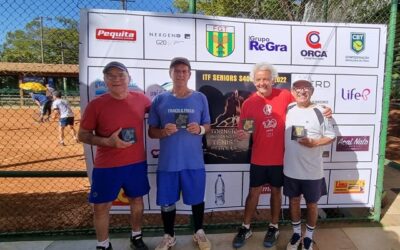 Definido os campeões no ITF S400 de Goiânia