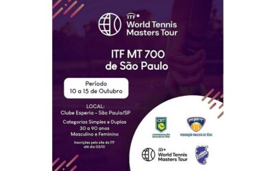 Reta final para as inscrições do ITF MT700 de São Paulo