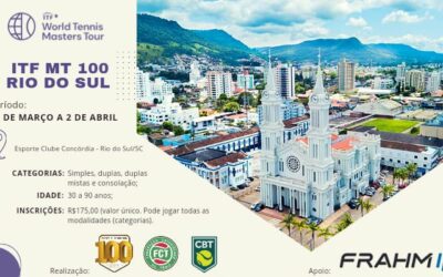 Inscrições abertas para o ITF MT100 de Rio do Sul