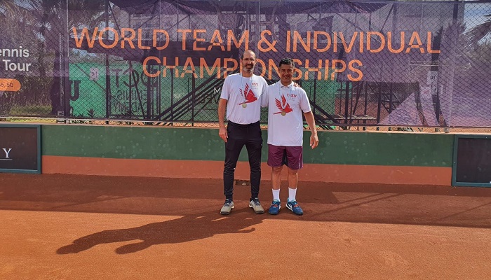 Carlos Oliveira e Matias Epifanio conquistam o bonze de simples no Mundial Young Seniors, disputado na Turquia